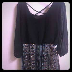 Sequin celebration dress